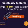5 Homepage TF 40+ Powerful PBN Backlinks Posts V3 – Proven Ranking with Unique Content