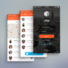 Design your Android or IOS UI, UX Mobile App or interface mockup