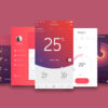 Design your Android or IOS UI, UX Mobile App or interface mockup