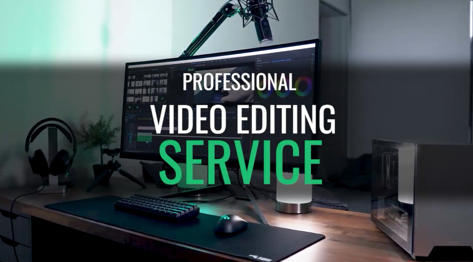 Professionally edit your video quick and fast
